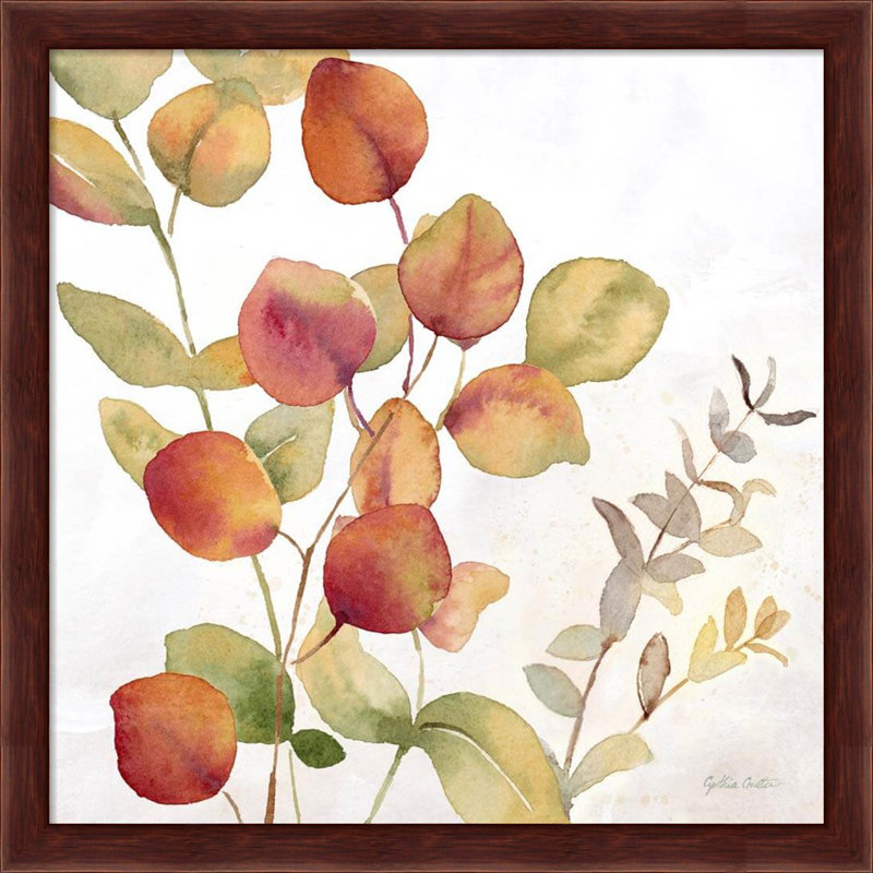 «Eucalyptus Leaves Spice» par Cynthia Coulter, art encadré (ensemble de 2)
