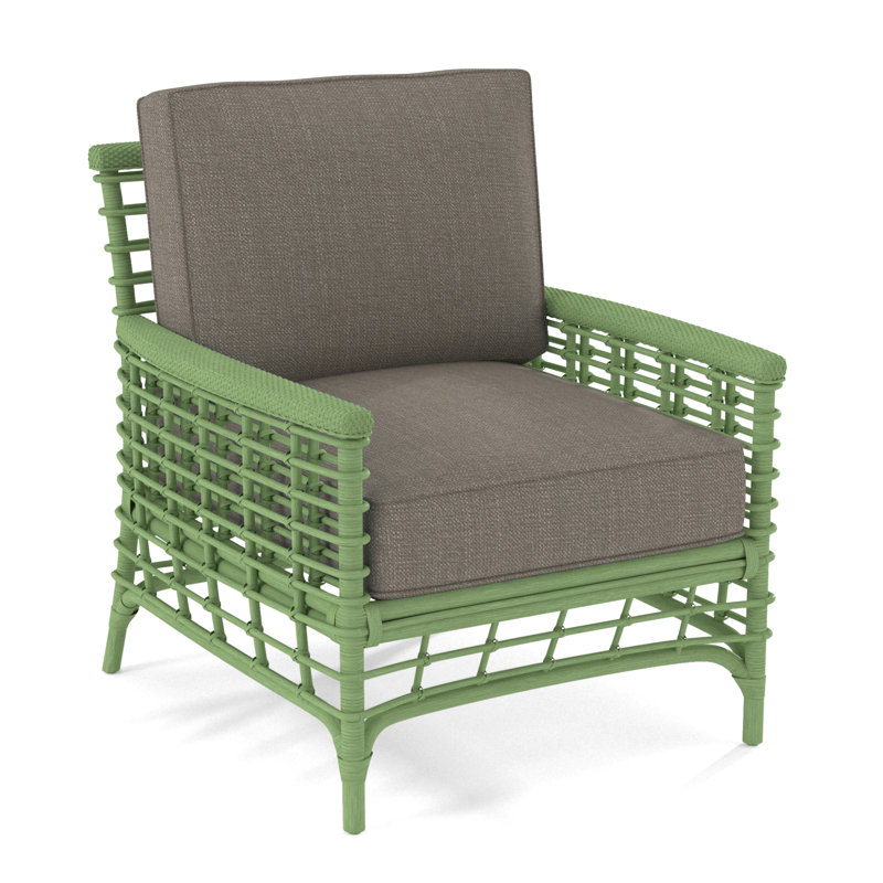 Bridgehampton Armchair, Celery, Stone Crypton Performance; 0884-83