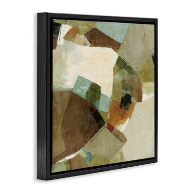 Cadre flottant Cliff Walk Earthy Composition, design par Suzanne Nicoll