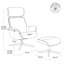 Fauteuil inclinable avec repose-pieds Mid Century-120950976