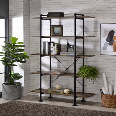 Calypso 5-shelf Bookcase