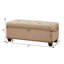 Repose-pieds de rangement rembourré de 42 po Carmya Sema-92499282