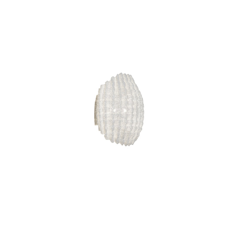 Tati 1 - Light LED Flush Mounted Sconce, White, No