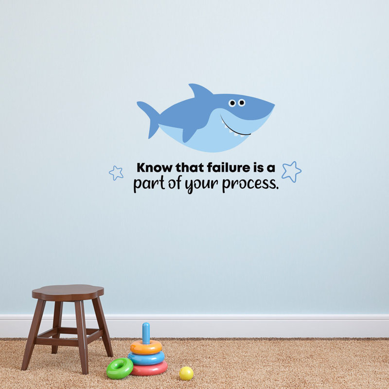 Text & Numbers Wall Decal, 8" H x 10" W x 0.05" D
