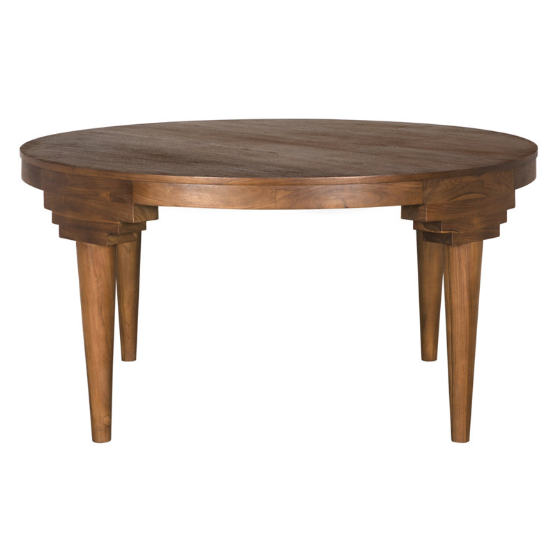 Davis Round Solid Wood Dining Table