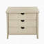 Armoire 3 tiroirs, mobilier américain, convient pour la chambre à coucher, le salon, le bureau