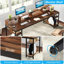 Bureau pour deux personnes 78 "(sans la chaise)-1384286889