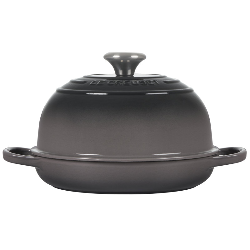 Le Creuset Signature Enameled Cast Iron 1.75 Qt. Bread Oven with Lid, Oyster