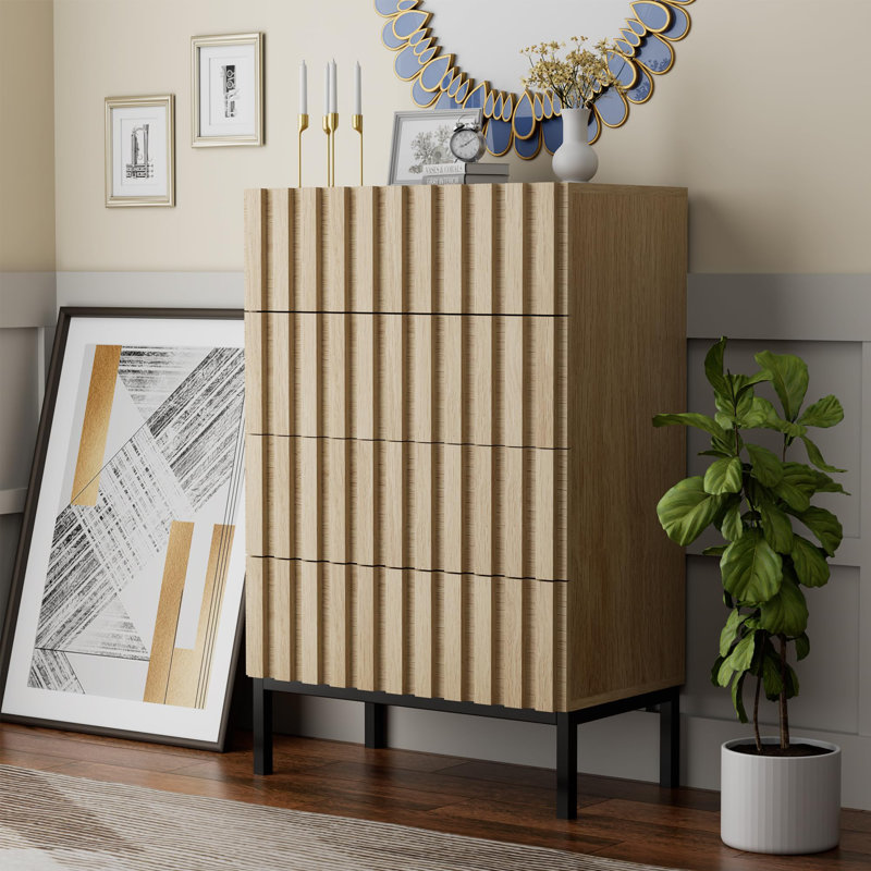 60cm W 4 - Drawer Chest of Drawers