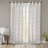 Fretwork Print Grommet Top Window Curtain Panel(Only 1 Pc Panel)-86470372-86470370