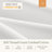 King Sheet Set, 100% Combed Cotton, Extra Soft, Breathable King Size Bed Sheets with 15" Deep Pocket, Easy Fit, 4 Pcs Hotel Luxury Bed Sheets (Grey)-87805300-87805298