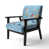 Blue Polyester Blend
