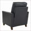 Fauteuils inclinables, Fauteuil inclinable moderne | Collection Pablo | Bleu marine | Similicuir