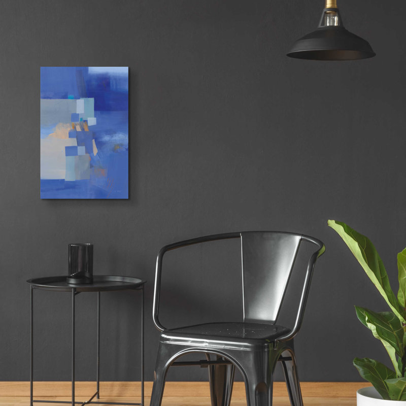 «Blue Dawn» par Jo Maye, H 24 po x l 16 po x P 0,2 po