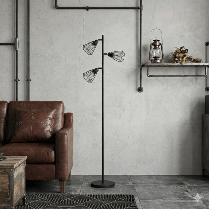 Lampe sur pied de ferme 65 po