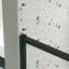 Porte de douche à cadre pivotant 50 - 54 "x 71", noir mat, verre trempé 1/4 ", poignée en acier inoxydable, installation facile, fuite, installation réversible, réglable au mur, installation pivotante gauche et droite 50-54"-121166492