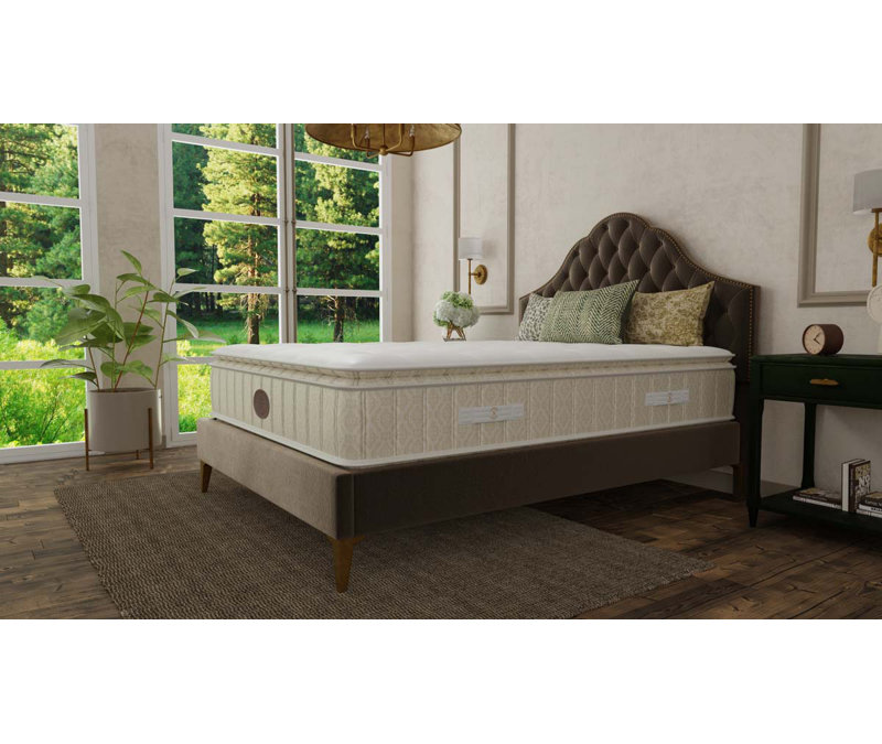 Champagne Weather Premium Boxspring, Queen
