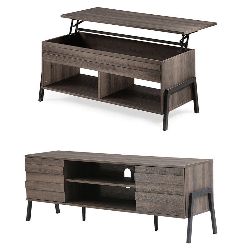 Calixto Unfinished TV Stand