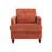 Denzal CAL117 Compliant 29.5'' Wide Chenille Armchair-1738492310