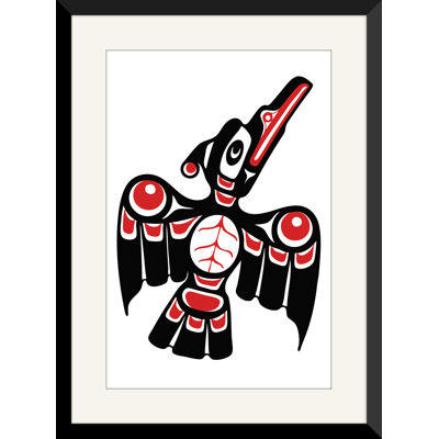 «Baby Raven», reproduction d'impression encadrée