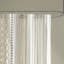 Rideau de douche en coton avec chenille-1838646812