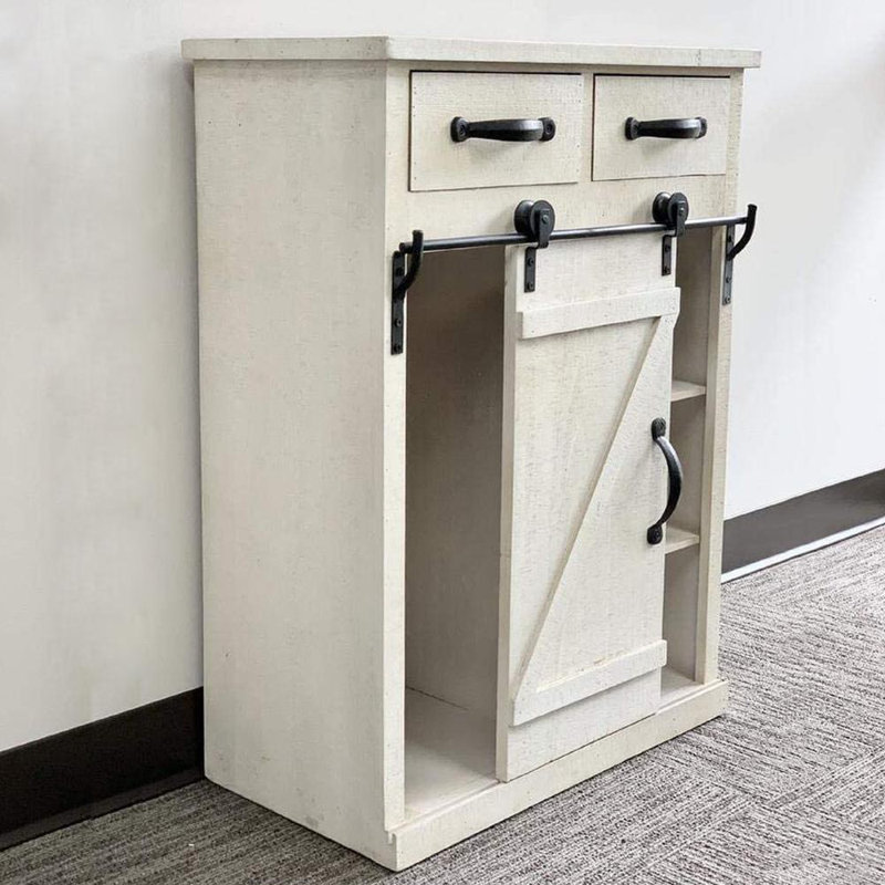 Armoire d'appoint 1 porte, Blanc