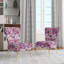 Orchid Dream Tropical Motif - Chaise d'appoint rembourrée Coastal