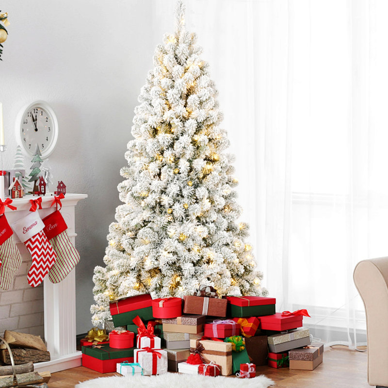 Arbre de Noël en PVC avec lumière, 5'