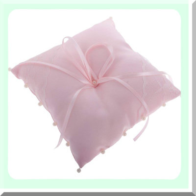 Elegant Lace Ring Pillow for Weddings and Bridal Showers
