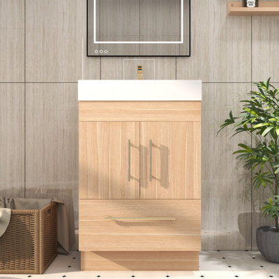24" Single Bathroom Vanity Set