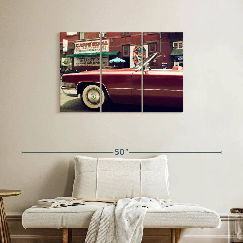 Rouge Mehar Cadillac, H 24 po x l 38 po