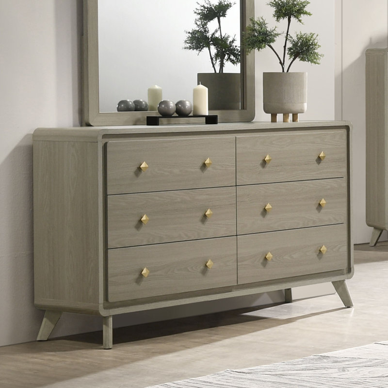 Commode 6 tiroirs Dvorak