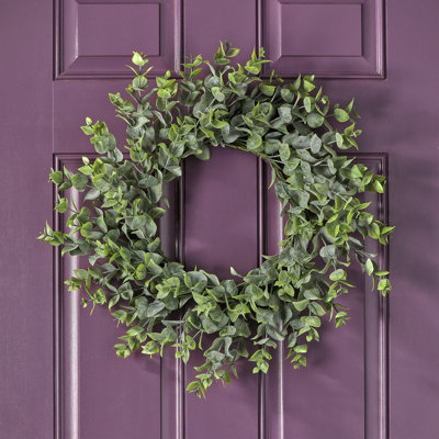Couronne d'eucalyptus UV 22 po