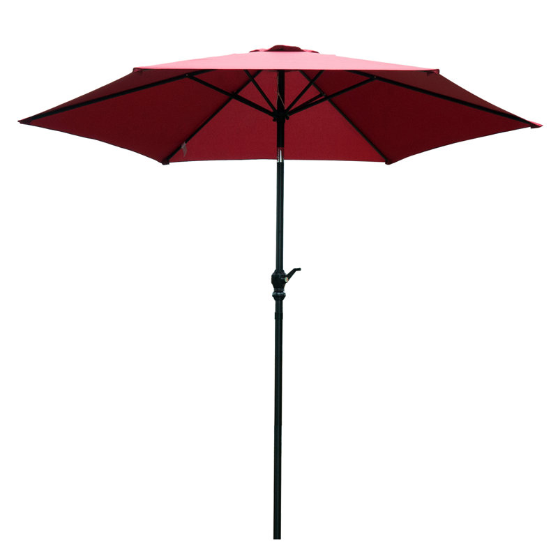 Parasol de marché 108 pi Hector, Vin rouge