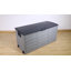Coffre de terrasse en plastique avec roulettes 75 gallons Winado-63991502