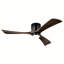 Ventilateur de plafond encastré 52 po noir mat-1401859072-1401859075