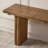  Gennari Solid Wood Bench with Flat Fluted Legs（Three Sizes Available）-969149079