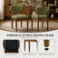 48 cm H Upholstered Chenille Dining Chair-489847262
