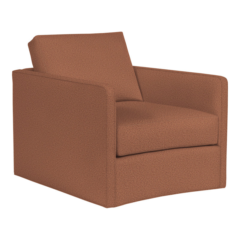 Chaise pivotante Wynne, Perigold Pierson cuivre