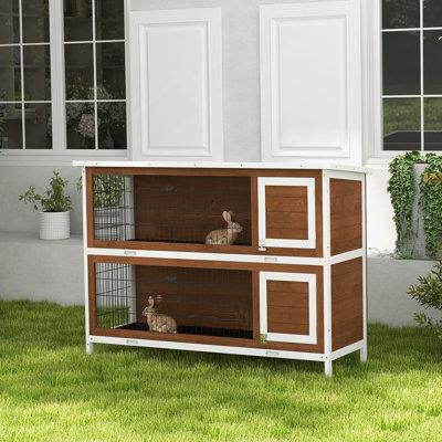 Griffen Weather Resistant Hutch,wood