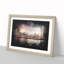 Big Ben & Houses Of Parliament Paint Splash - Picture Frame Graphic Art-56866107-56866114