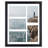 Uniopolis 11x14 Black Wood Collage Picture Frame
