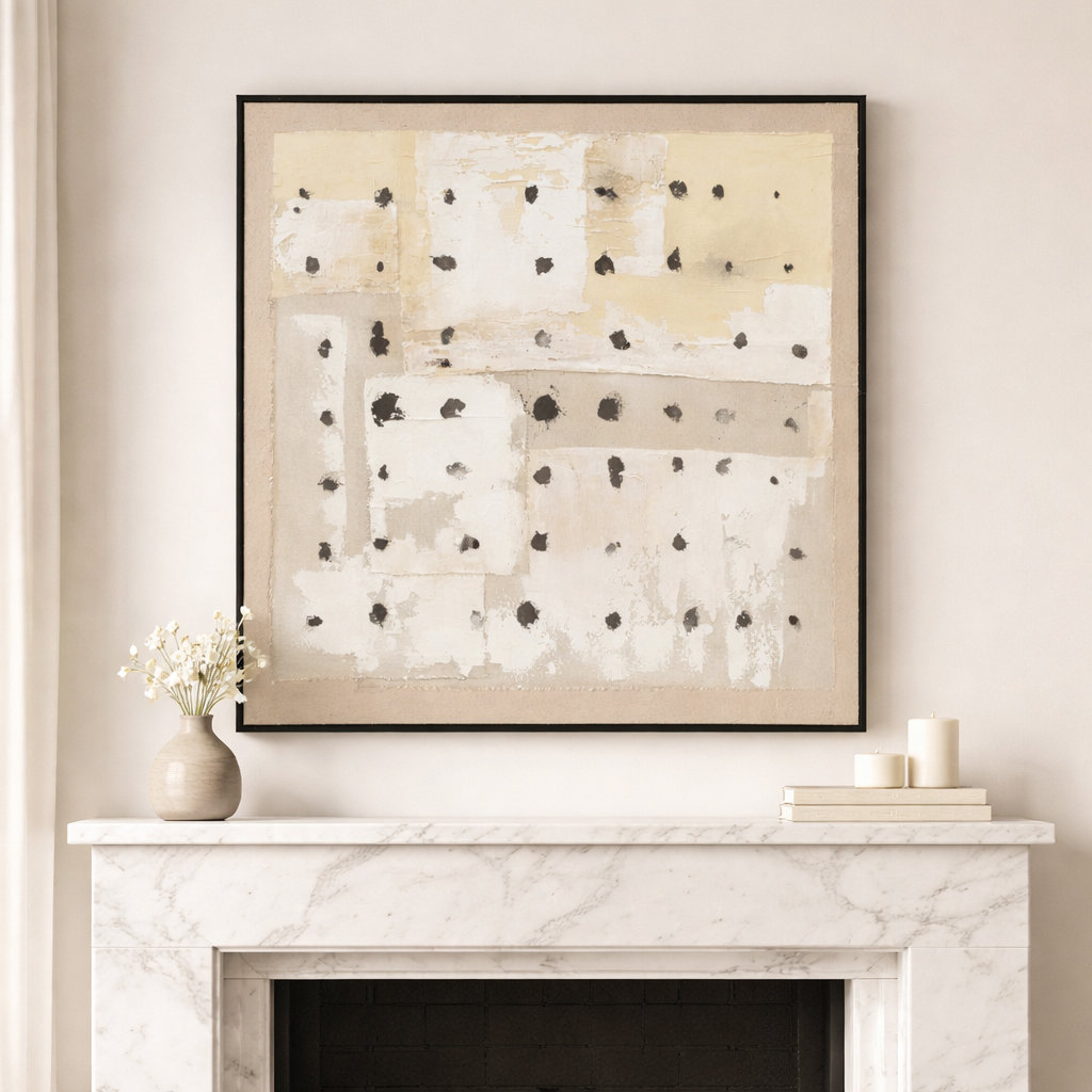 Chalfont Hand-Painted Canvas Painting