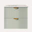Meuble-lavabo mural moderne de 2 po avec 2 tiroirs Riddell - idéal pour les petites salles de bain-1597891243