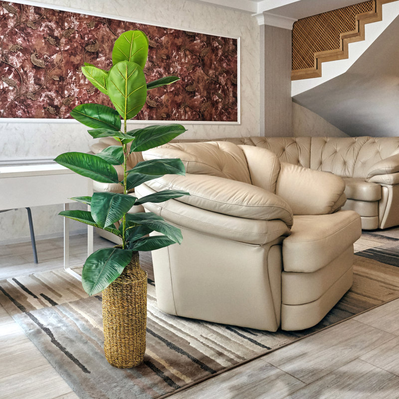 55'' Faux Rubber Tree
