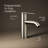 Components Single-Handle Bathroom Sink Faucet-93513235