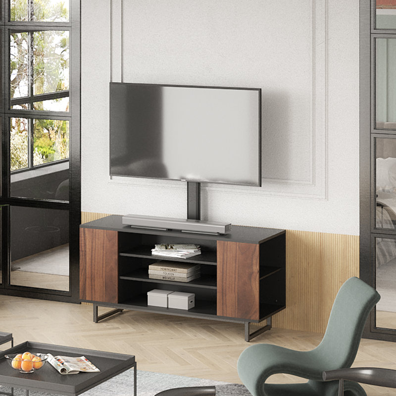 Charlotin Swivel Height Adjustable TV Stand