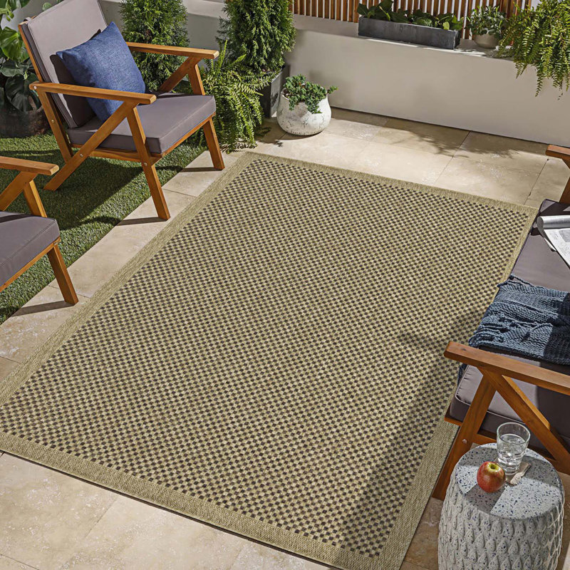 Flatweave Indoor/Outdoor Area Rug, Rectangle 7'10" x 10'3"