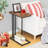 Keasha Wood and Metal C-Table Set-1826788403