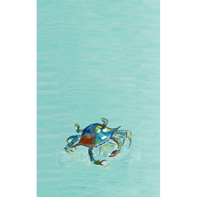 Essuie-mains en coton crab
